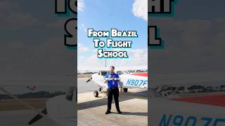 From Brazil To Flight School #aviation #pilottraining #flighttraining #brazil