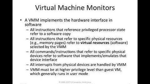 CS 537 - Section - Introduction to Virtual Machines