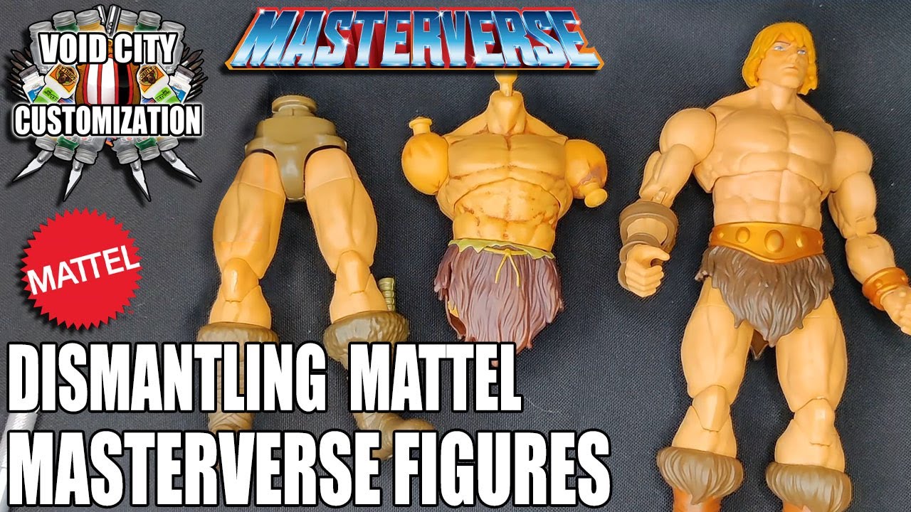 HOW-TO: DISMANTLING Mattel MASTERVERSE Action Figures for Customization