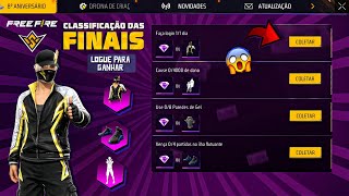 SHOW!! GARENA VAI DAR SKIN DE GRAÇA, EMOTE DO FLUXO? SAPATO ASTRO E ROUPA DA FADA - FREE FIRE