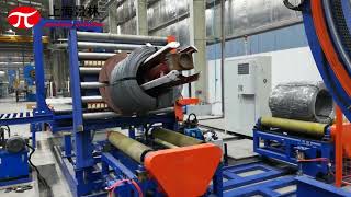 steel wire coil packing line