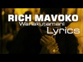 Rich mavoko  wanakutamani l lyrics