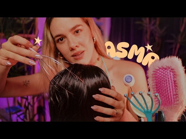ASMR Scalp Massage 💆🏻‍♀️ Soft Voice