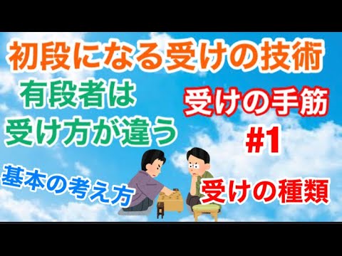 将棋講座 受けの手筋 1 受けの種類 Youtube