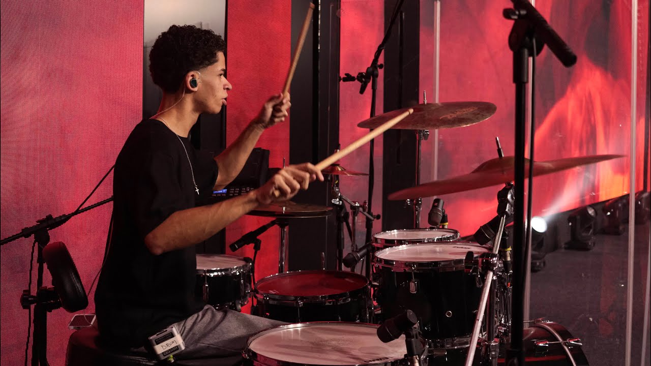 O FOGO ARDERÁ - ATT2W (Eliel Xavier) #drumcam 