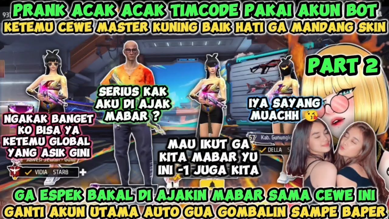 PART 2 KETEMU CEWE CANTIK  MASTER KUNING BAIK HATI 😍 GOMBALIN SAMPE BAPER CEWE INI MINTA DISERIUSIN😂