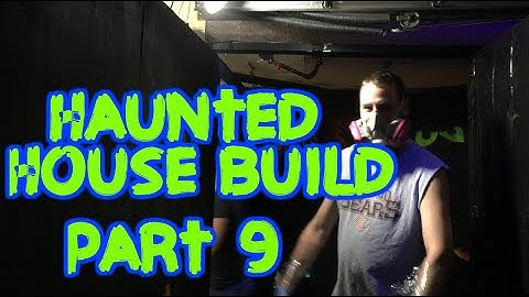 Garage Haunt Build 2015 - Part 9