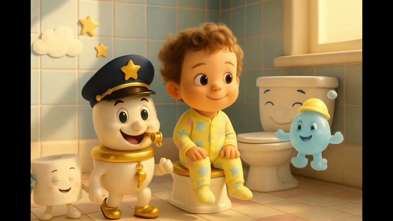 🚽 Potty Time Parade! 🎶 | Fun Potty Training Song for Toddlers | Learn to Use the Toilet