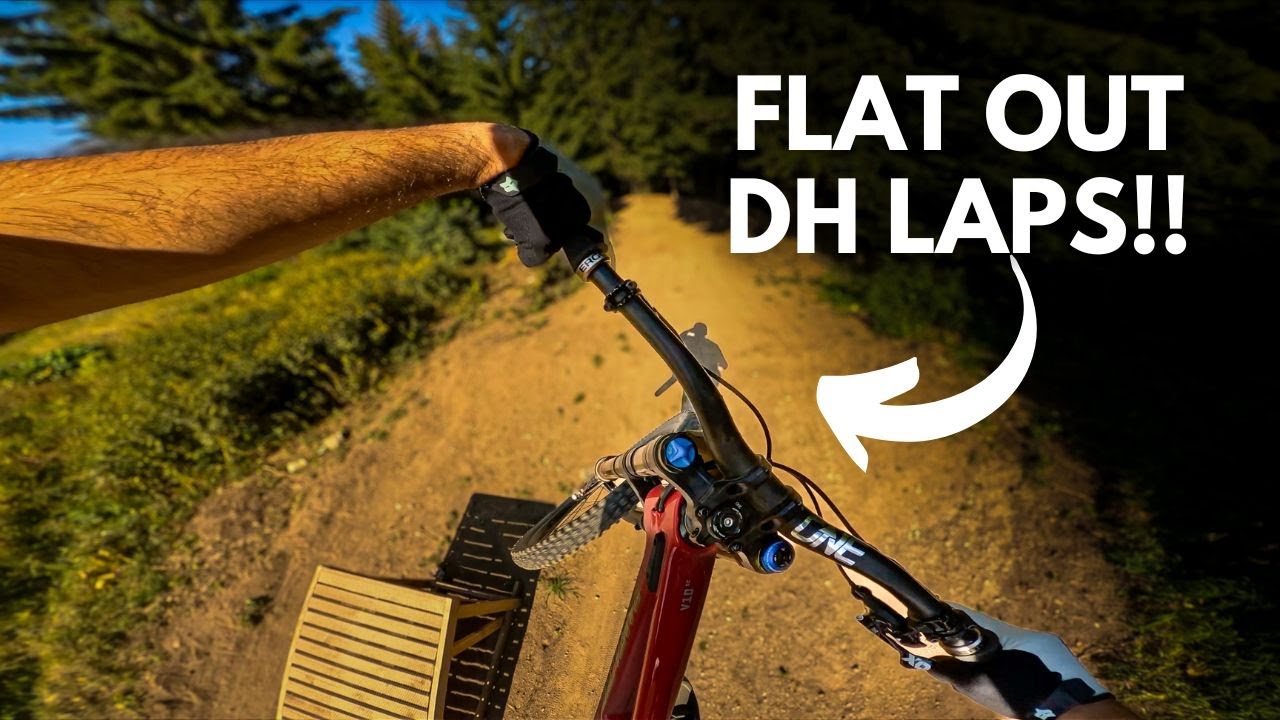 RIDING THE BEST DOWNHILL TRAILS - GoPro Chest Cam POV ONLY!