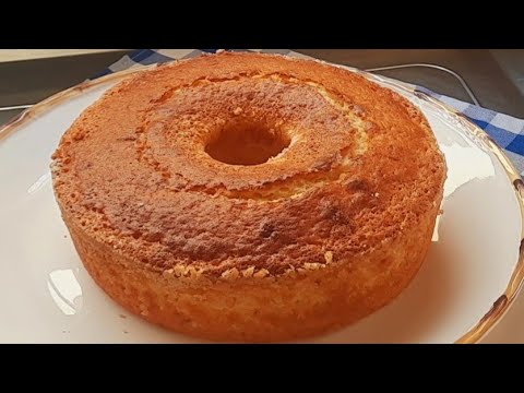 BOLO DE IOGURTE DE LIQUIDIFICADOR #receitas #bolocaseiro #fofinho