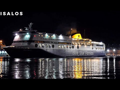 Blue Star 2 – Δένει στη Σύρο σε 3' λεπτά! (Arrival at Syros - Docking like a boss in 3 minutes)