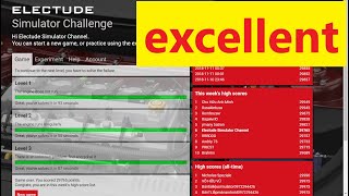 Electude Simulator (part 176) || Excellent Game Level 1-2-3