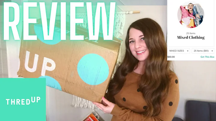 I feel CHEATED...$60 ThredUP 25 Items Womens Mixed Clothing Rescue Box Review