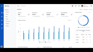 Free Responsive Bootstrap 5 Admin & Dashboard Template