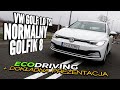 2020 VW Golf 8 1.0 TSI - Rzut oka z bliska i test spalania NORMALNEGO Golfa mk8.