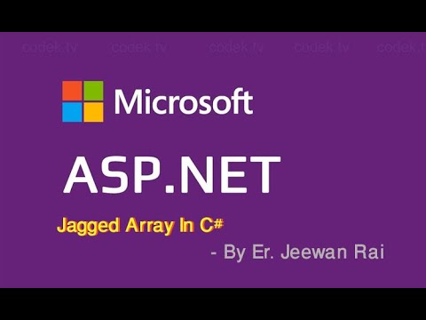 ASP.NET in C# | Jagged Array