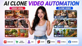 AI Ini Bisa CLONE Video Viral Otomatis! Tinggal Copy Paste (Pollo Agent)