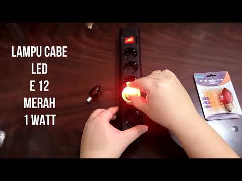 LAMPU CABE E12 LED