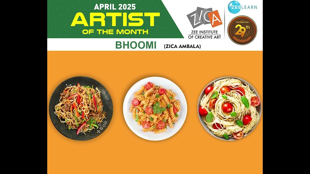 ZICA Ambala || Bhoomi || Artist of the Month || Motion Graphics