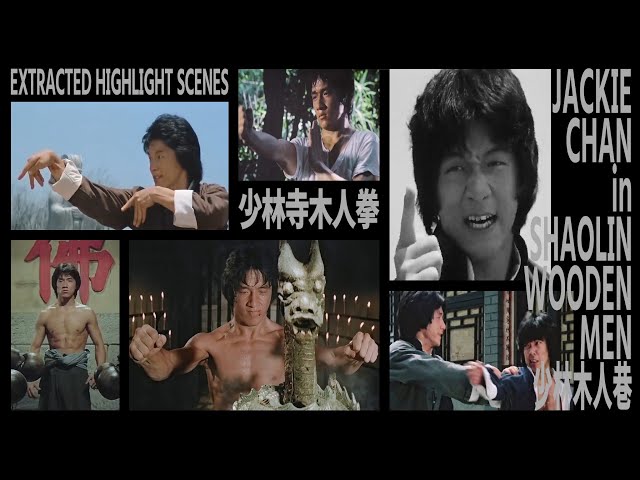 BRUNT brunt レンジャー 木人拳 少林寺木人拳』 JACKIE CHAN in SHAOLIN WOODEN MEN EXTRACTED