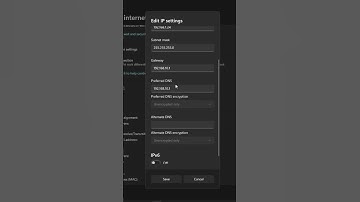 Quick Guide Changing IP Address in Windows 11 for Stable Network Settings  #shortvideos