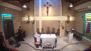 Daily Mass from the San Leopoldo Mandic convent chapel. Peace and all good.
