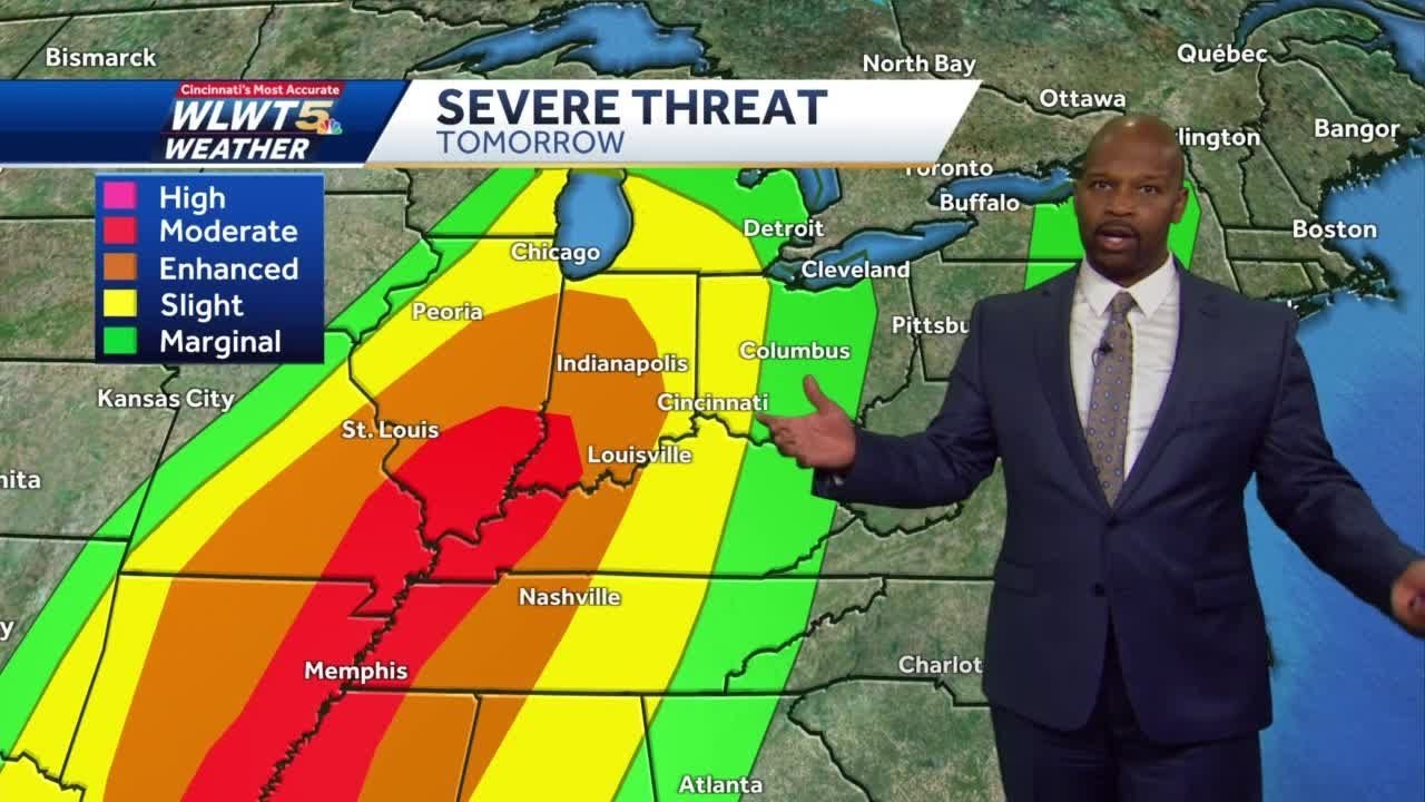 Severe Storms Wednesday Night - YouTube