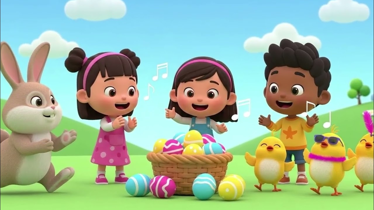 🐣 Easter Egg Counting Song 🥚🌷