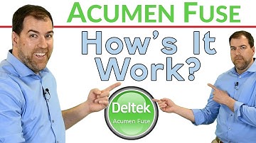 How To Run a Schedule Check Using Deltek Acumen Fuse
