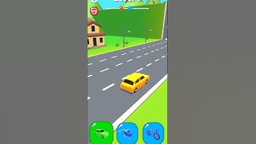 Shape - shifting Funny Race Gameplay new hyper casual games #shorts #shapeshifting #gameplay