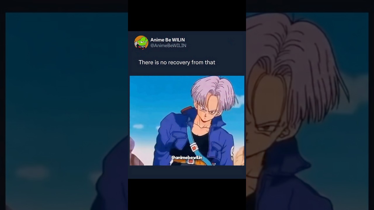 no point of recovery #funny #funnyjokes #memes #comedy #dragonballz #dragonball #anime #cool #new