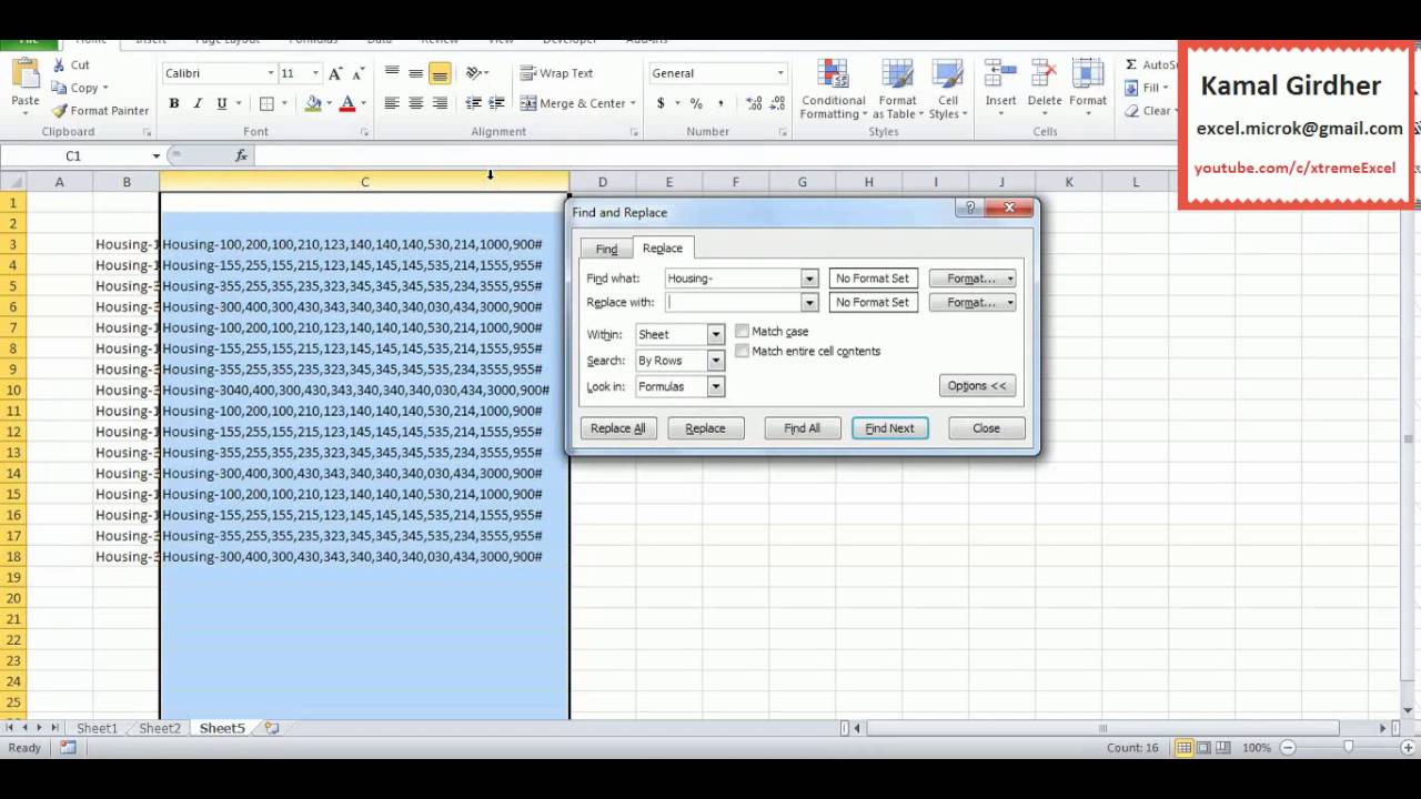 data mining project excel