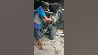 Body Repair Bullhead Ex Accident #bodyrepair #bodybuilding #bodyrepairjakarta