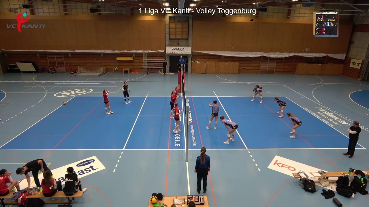 Swissvolley 1.Liga VC Kanti - Volley Toggenburg