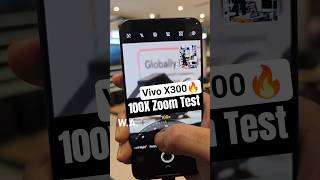 Vivo X300 🔥 100X Zoom Test #youtubeshorts #explore #camera #tech