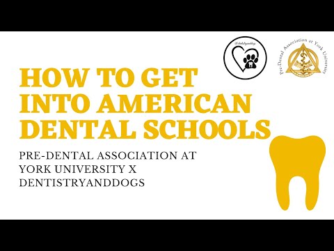 How to get into American Dental Schools, DAT, AADSAS, CASPER