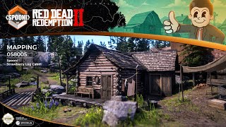 Strawberry Log Cabin - REDM MAP | SPOONI