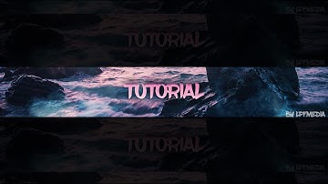 How To Make A Clean Youtube Banner In Photoshop (CC/CS6)