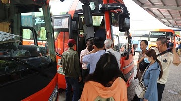 PLO - Bến xe Miền Tây tấp nập người dân về quê ăn tết