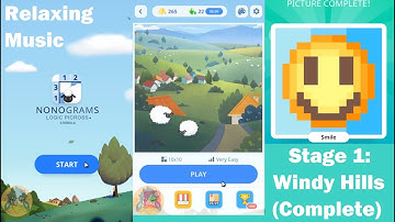 [Relax HD] *Windy Hills* Nonogram - Picture Cross Puzzle