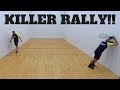 Racquetball rally clip  gaming changing rally