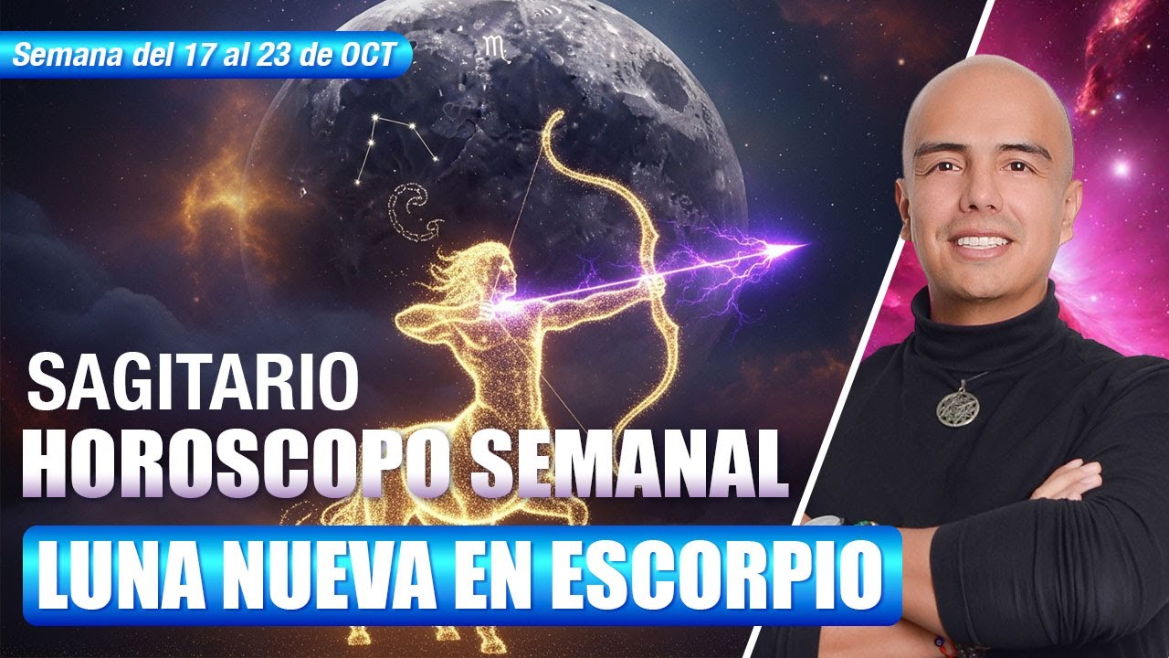 Sagitario♐️ El SECRETO Luna Nueva en Escorpio activa tu subconsciente ...
