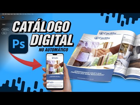 Como fazer um Catálogo Digital AUTOMATICAMENTE no Photoshop [Em poucos passos]