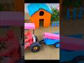 diy mini tractor construction machine project | diy tractor video | #shorts #youtubeshorts