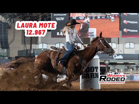 Laura Mote | 12.967-second run | ARENA RECORD | 2023 WRWC