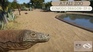 🦏 Komodo Dragon | Planet Zoo Speed Build | Atali Zoo Ep. 6