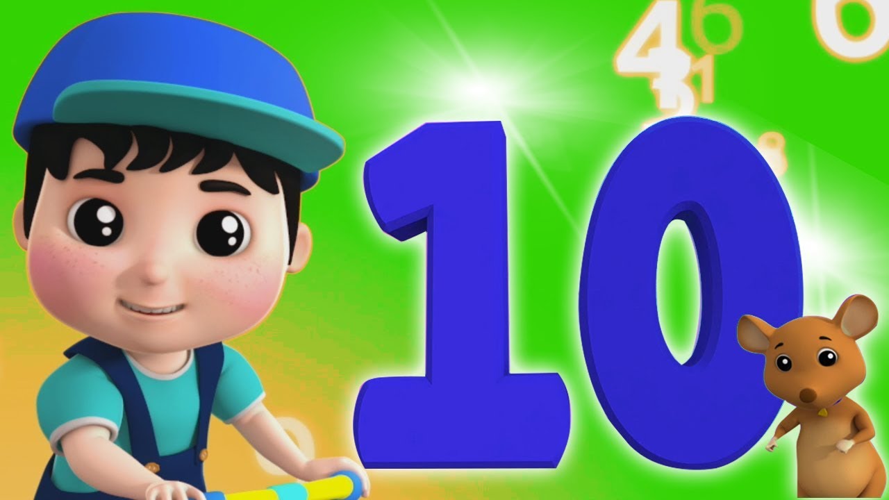 números canção 1 a 10 em português | educativas rimas | Numbers Song