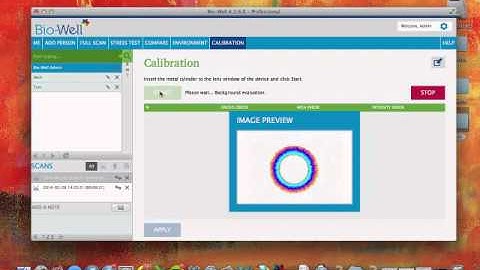 Bio-Well Tutorial: Calibrating Your Device
