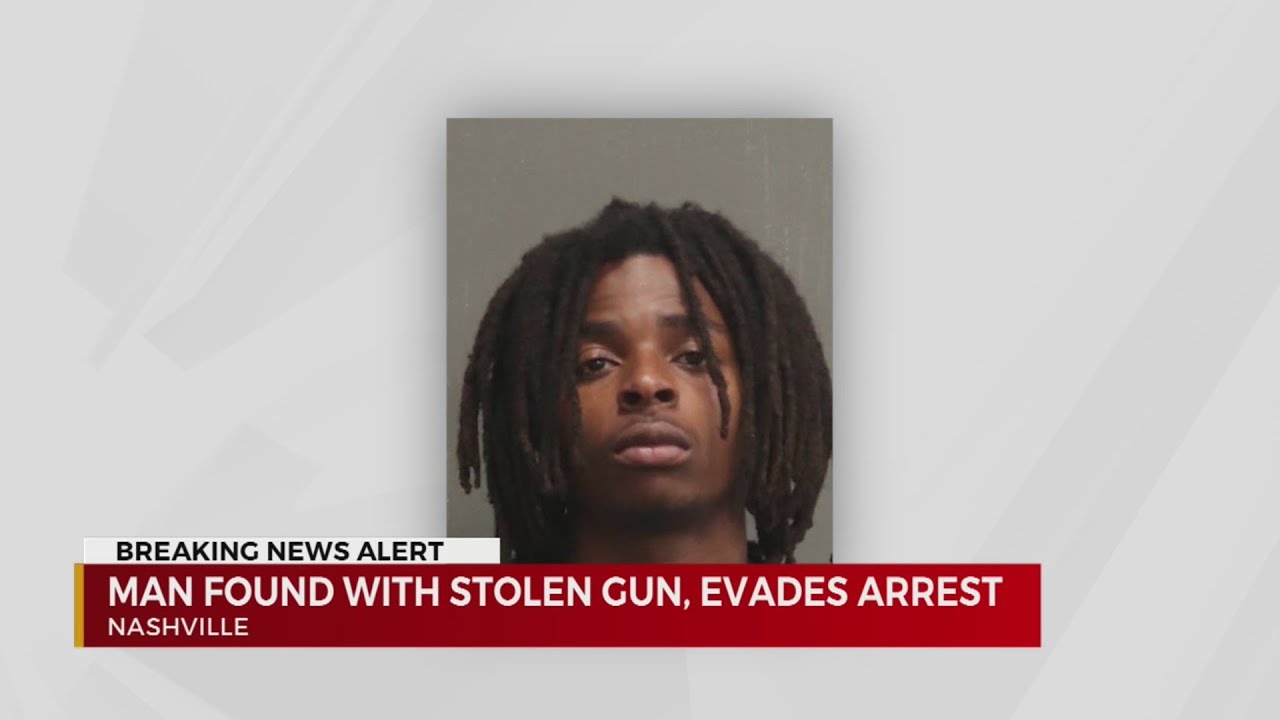 Man arrested with stolen gun - YouTube