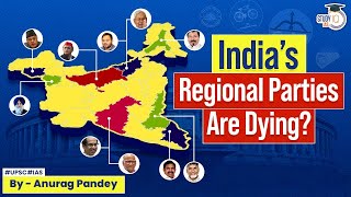 Why India’s Regional Parties are About to Die? | SP, BSP, YSR, DMK, TMC, AAP, TDP
